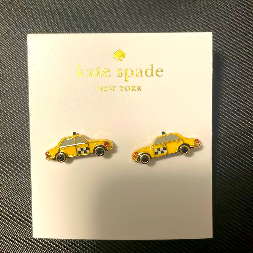 Kate Spade Taxi Earrings
